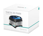 DeepCool Theta 20 PWM Processor Cooler 10 cm Aluminium, Black, Blue