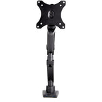 StarTech.com Desk Mount Monitor Arm with 2x USB 3.0 ports, Slim Full Motion Single Monitor Mount, up to 34" (17.6lb/8kg) VESA Display, Clamp/Grommet Mount, Mechanical Spring