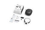 SHOKZ OpenComm2 UC 2025 Upgrade Wireless Bluetooth Bone Conduction Videoconferencing Headset with USB-C Charging Port and USB-C adapter | 16 Hr Talk Time, 29m Wireless Range, 1 Hr Charge Time | Includes Noise Cancelling Boom Mic and Dongle, Black