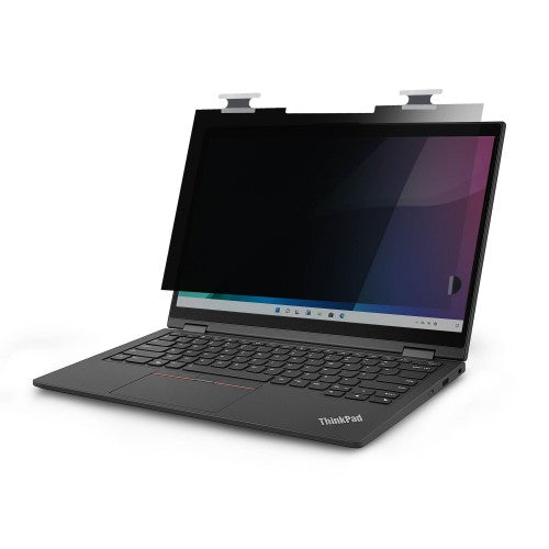 StarTech.com Lenovo X13 Yoga Gen 4 Bright Privacy Screen Filter with Touch, Flip-Over, 75% Light Transmittance, Anti-Glare Privacy Filter, +/- 30 Deg. View Angle