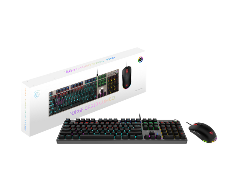 Gaming Keyboard and Mouse set GK310 Red Switches