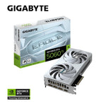 GIGABYTE GeForce RTX 5060 Ti EAGLE OC ICE 16G Graphics Card - 16GB GDDR7, 128bit, PCI-E 5.0, 2617MHz Core Clock, 3 x DisplayPort, 1 x HDMI, GV-N506TEAGLEOC ICE-16GD