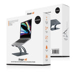 MBeat MB-STD-S6GRY notebook stand 43.2 cm (17") Black