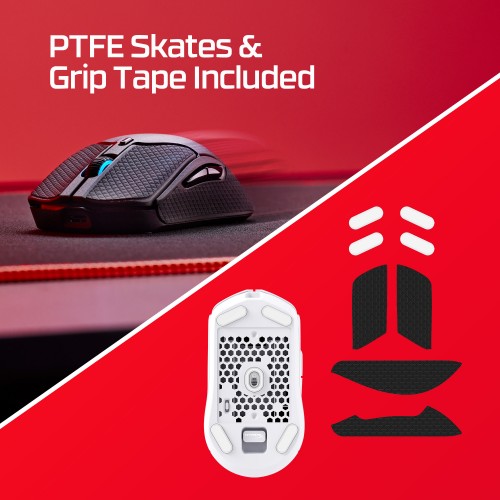 HyperX Pulsefire Haste 2 - Wireless Gaming Mouse (White)