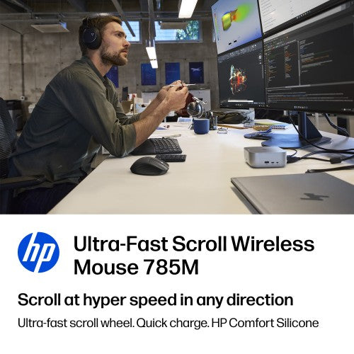 HP Ultra-Fast-Scroll Wireless Mouse 785M