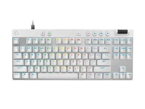 Logitech G 920-013243 keyboard Gaming USB English White