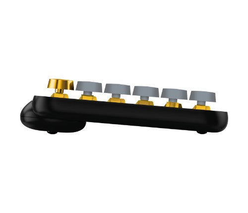 Logitech 920-010577 keyboard Universal Bluetooth English Black, Grey, Yellow