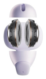 SHOKZ OpenDots Air Headset Wireless Ear-clip-on Calls/Music/Sport/Everyday Bluetooth Purple