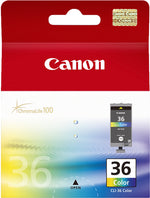 Canon CLI-36C ink cartridge Original Blue, Green, Yellow