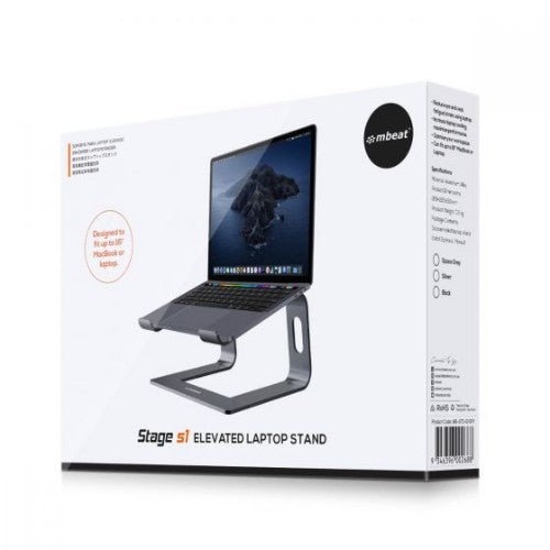 MBeat MB-STD-S1GRY notebook stand 40.6 cm (16") Grey
