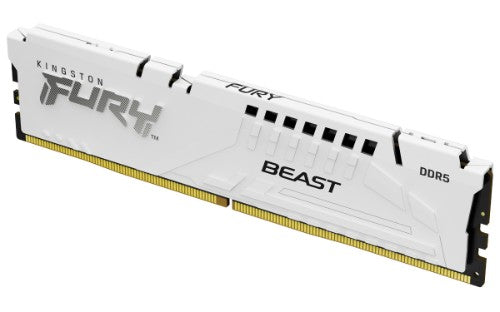 Kingston Technology FURY Beast 32GB 6000MT/s DDR5 CL36 DIMM (Kit of 2) White EXPO