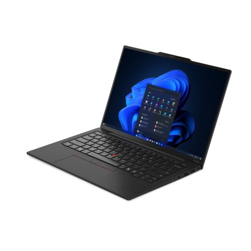 Lenovo ThinkPad X1 Carbon Gen 13 Aura Edition Copilot+ PC Intel Core Ultra 5 226V Laptop 35.6 cm (14") WUXGA 16 GB LPDDR5x-SDRAM 512 GB SSD Wi-Fi 7 (802.11be) Windows 11 Pro English Black