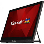 Viewsonic TD1630-3 computer monitor 39.6 cm (15.6") 1366 x 768 pixels HD LCD Touchscreen Multi-user Black