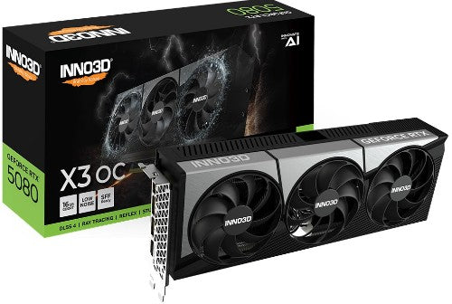 Inno3D GeForce RTX 5080 X3 OS NVIDIA 16 GB GDDR7