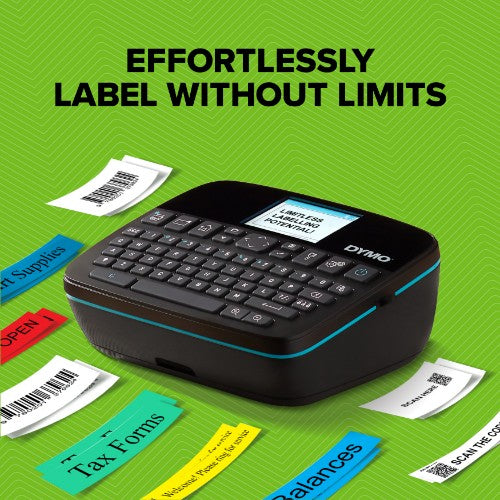 DYMO LabelManager Executive 640 CB Portable Label Printer Kit with Carry Case and 3 Label Cassettes | Compact QWERTY Label Maker | Bluetooth & USB Connectivity | Compatible with D1 Labels