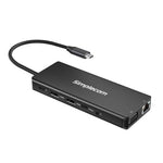 Simplecom CHN613 laptop dock/port replicator Wired USB 3.2 Gen 2 (3.1 Gen 2) Type-C Black