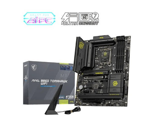MSI MAG B860 TOMAHAWK WIFI motherboard Intel B860 LGA 1851 (Socket V1) ATX