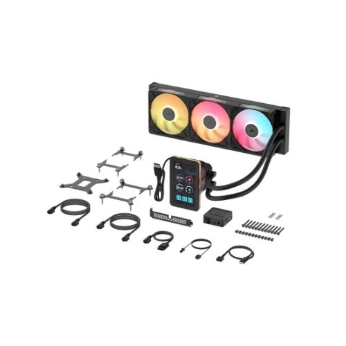 Corsair iCUE LINK TITAN II 360 RX LCD Processor All-in-one liquid cooler 36 cm Black 1 pc(s)