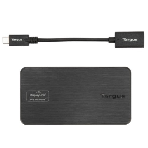 Targus DSU100US notebook dock/port replicator Docking Black