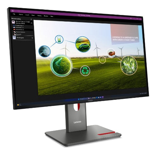 Lenovo ThinkVision P27Q-40 computer monitor 68.6 cm (27") 2560 x 1440 pixels LED Black
