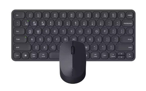 Rapoo 9010M keyboard Mouse included Office RF Wireless + Bluetooth QWERTZ Black