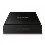 Simplecom SE328 storage drive enclosure HDD enclosure Black 3.5"