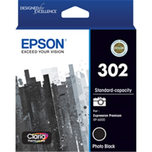 Epson 302 ink cartridge 1 pc(s) Standard Yield Black