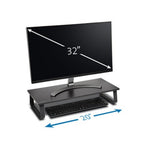 Kensington K55726WW monitor mount / stand 81.3 cm (32") Desk Black
