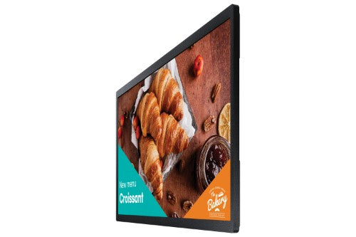 Samsung LH24QBCEBGCXXY Signage Display Digital signage flat panel 61 cm (24") LED Wi-Fi 250 cd/m² Full HD Black Built-in processor Tizen 16/7