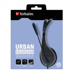 Verbatim Multimedia Headset Wired Calls/Music Black