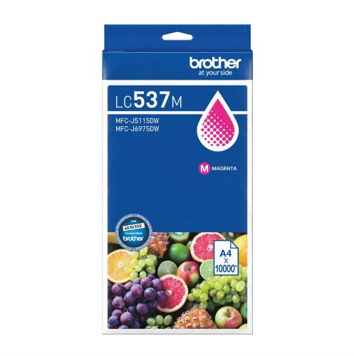 Brother LC537M ink cartridge 1 pc(s) Original Ultra High Yield Magenta