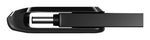 SanDisk Ultra Dual Drive USB flash drive 128 GB USB Type-A / USB Type-C 3.2 Gen 1 (3.1 Gen 1) Black, Silver