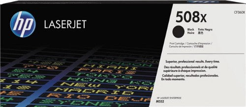 HP 508X High Yield Black Original LaserJet Toner Cartridge