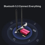 Mercusys AXE5400 Wi-Fi 6E Bluetooth 5.3 PCIe Adapter