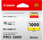 Canon PFI-1000Y Yellow Ink Cartridge
