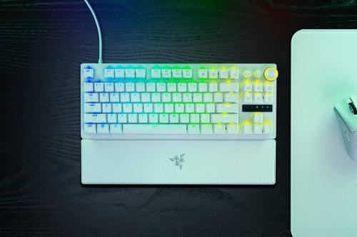 Razer Huntsman V3 Pro Tenkeyless 8KHz keyboard Gaming USB White