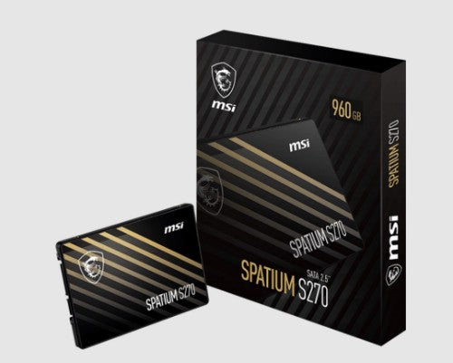 MSI Spatium S270 SATA 2.5 480GB 2.5" Serial ATA III 3D NAND