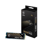 MSI Spatium M450 PCIe 4.0 NVMe M.2 500GB PCI Express 4.0 3D NAND