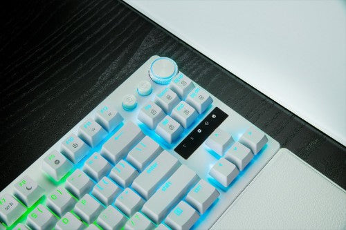 Razer Huntsman V3 Pro Tenkeyless 8KHz keyboard Gaming USB White