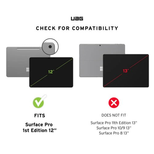 [U] by UAG 324022114040 tablet case 30.5 cm (12") Bumper Black
