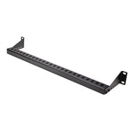 StarTech.com 1U Rack Mountable Cable Lacing Bar w/Adjustable Depth, Cable Support Guide For Organized 19" Racks/Cabinets, Horizontal Cable Guide For Patch Panels/Switches/PDUs