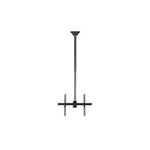 StarTech.com TV Ceiling Mount - Full-Motion Universal Hanging Single Screen Mount with Adjustable Telescopic Pole - Tilt / Swivel - VESA Bracket for 32”-75" Displays