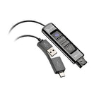 HP Poly DA85-M USB to QD Black Adapter TAA