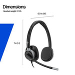 HP Poly Mission 625 Stereo USB Wired Headset