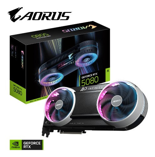 GIGABYTE AORUS GeForce RTX 5080 INFINITY 16G Graphics Card