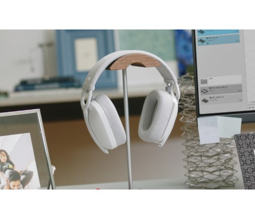 Logitech 981-001220 headphones/headset Wireless Head-band Calls/Music Bluetooth White