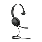Jabra Evolve2 40 SE Headset Wired Head-band Office/Call center USB Type-C / USB Type-A Black