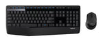 Logitech MK345 Comfort Wireless and Mouse Combo keyboard Mouse included Office RF Wireless QWERTY English Black