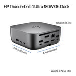 HP Thunderbolt 4 Ultra 180W G6 Dock