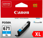 Canon CLI-671XLC ink cartridge 1 pc(s) Original High (XL) Yield Cyan